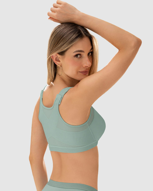 Brasier facilitador de postura con control de volumen del busto Multi/Functional