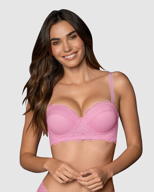 Brasier balconet de realce alto con máximo cubrimiento de espalda Special Fit