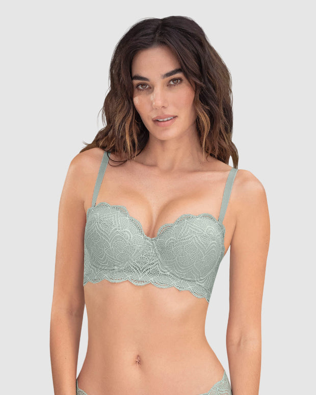 Brasier balconet de realce alto con máximo cubrimiento de espalda Special Fit
