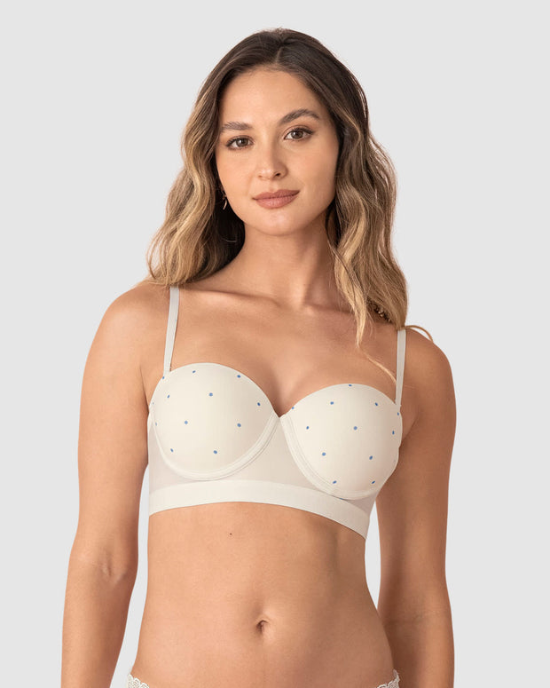 Brasier balconet con realce incorporado