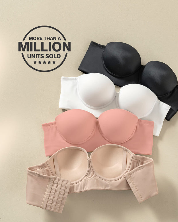 Strapless bustier 360° de perfección