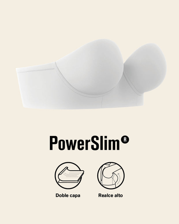 Strapless bustier 360° de perfección