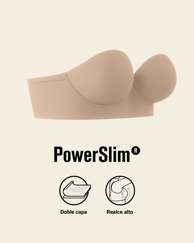 Strapless bustier 360° de perfección
