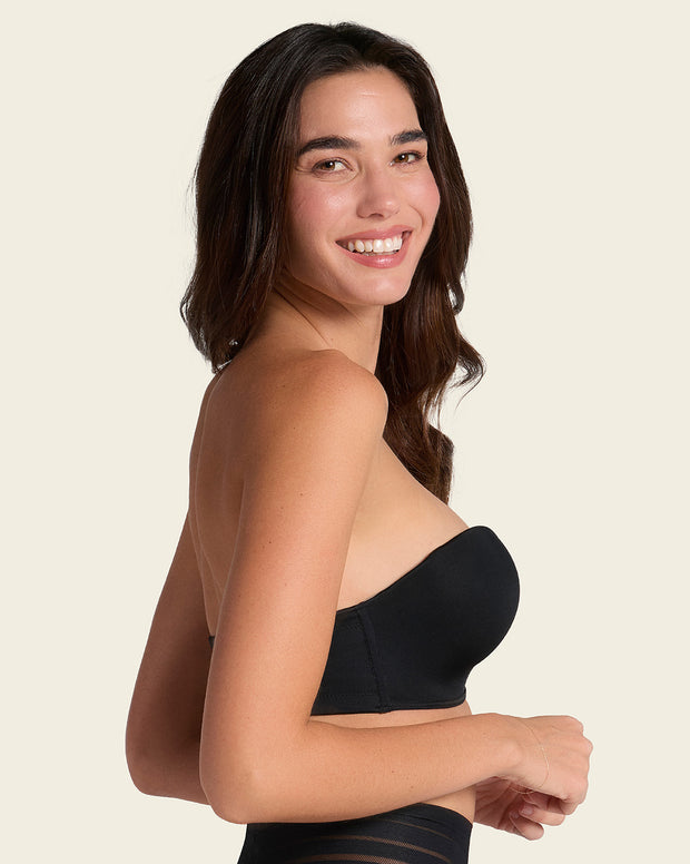 Brasier wow de triple realce ideal como strapless
