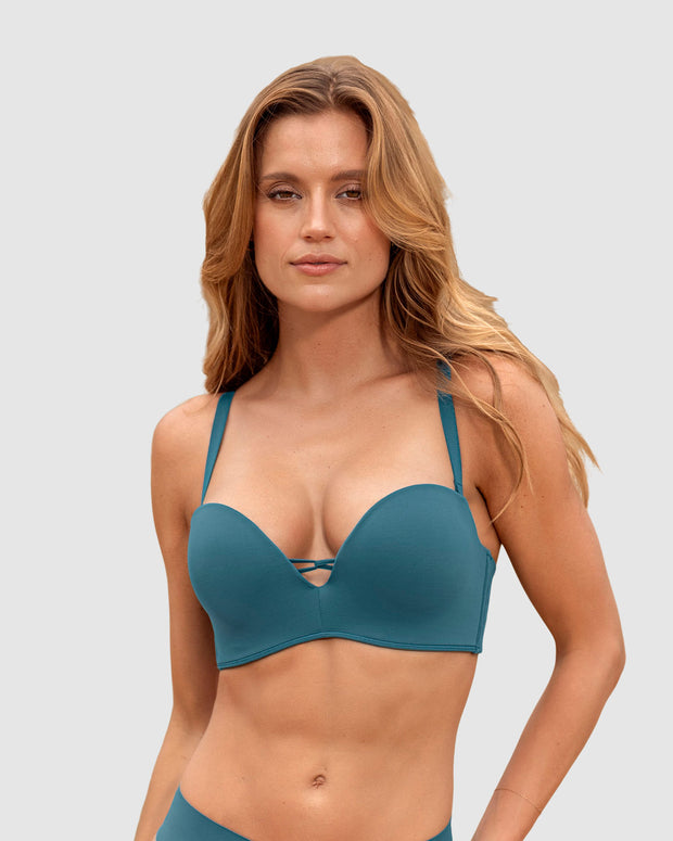 Brasier WOW de triple realce ideal como strapless