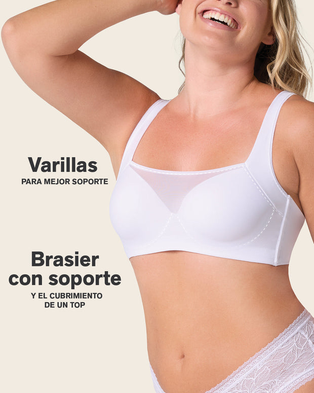Brasier brastop con buen cubrimiento de sisa y espalda