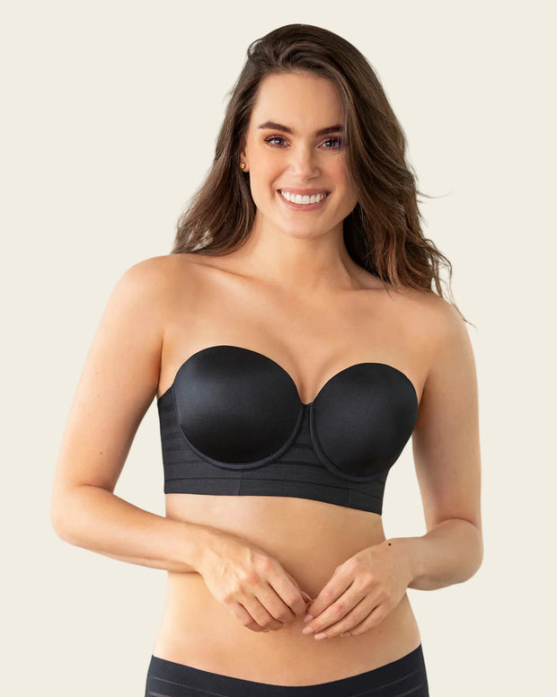 Paquete x2 brasieres tipo bustier support strapless
