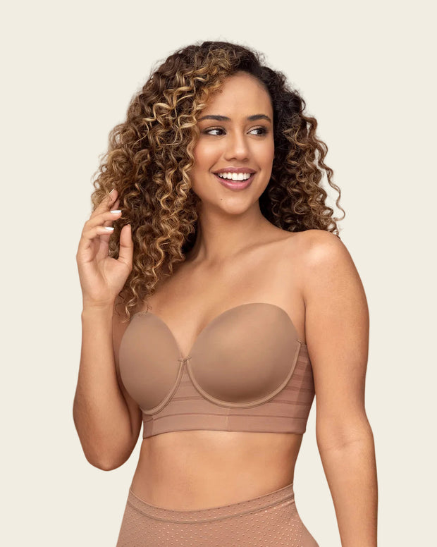 Paquete x2 brasieres tipo bustier support strapless