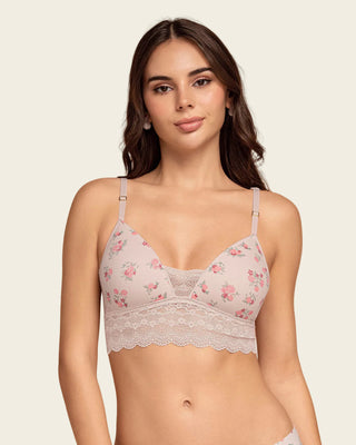 Bralette ultracómodo con delicados toques de encaje#color_394-fondo-rosado-estampado