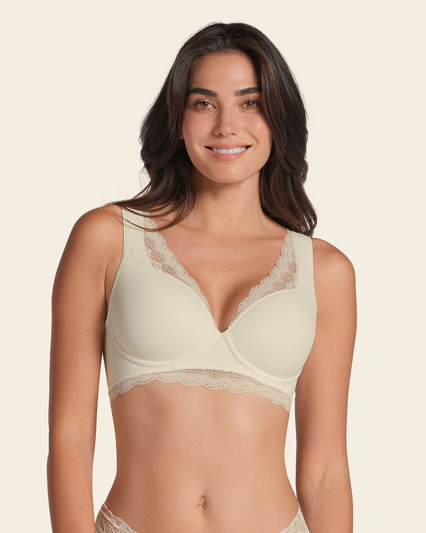 Brasier de gran cubrimiento: deep coverage bra