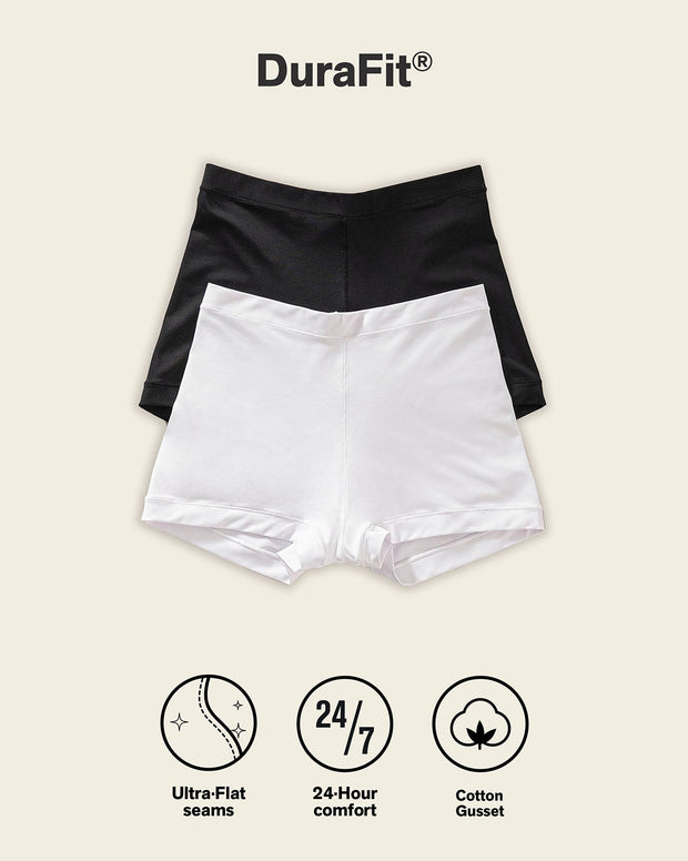 Panty tipo bóxer de ajuste perfecto