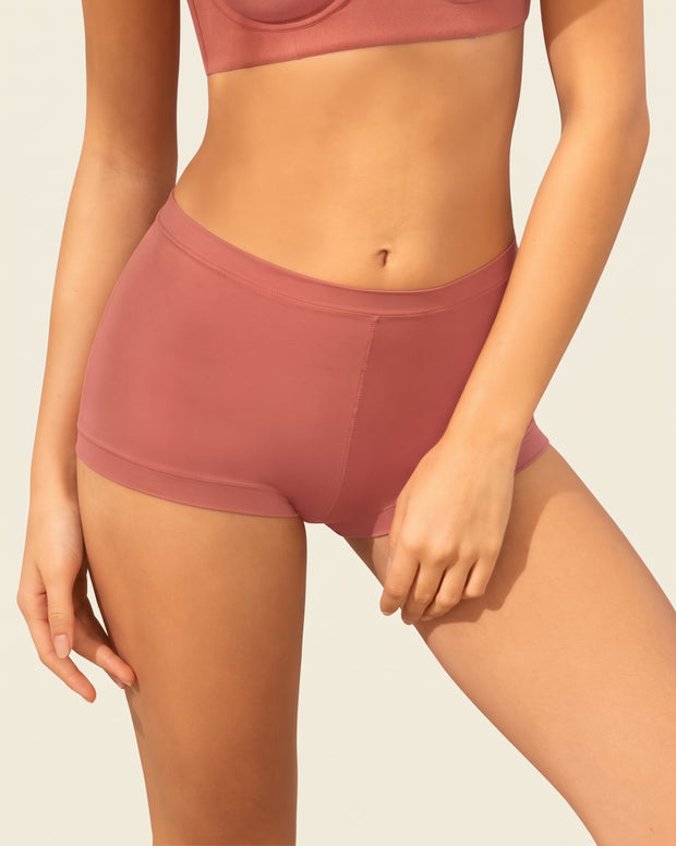 Panty tipo bóxer de ajuste perfecto