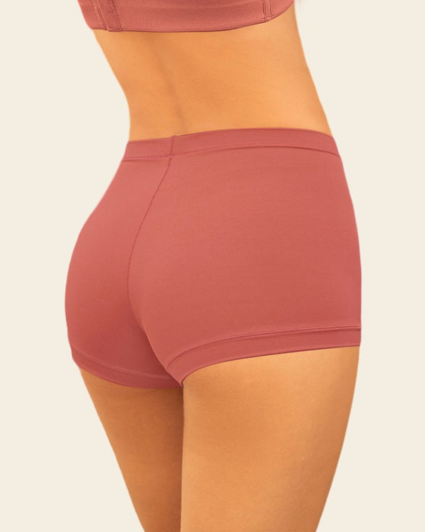 Panty tipo bóxer de ajuste perfecto