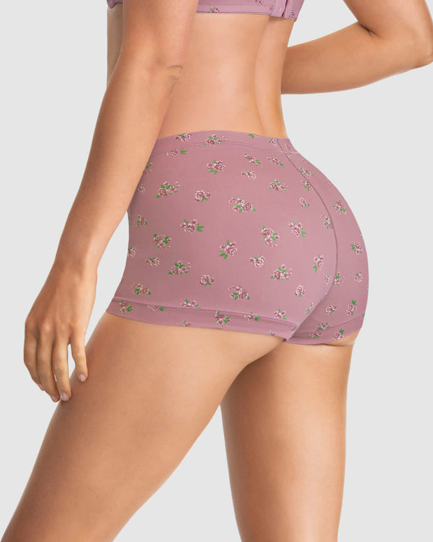 Panty tipo bóxer de ajuste perfecto