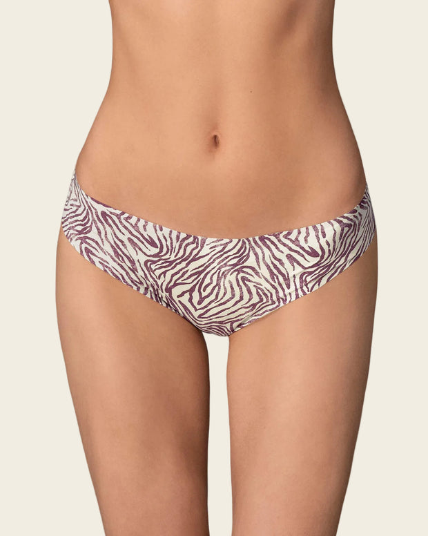 Panty brasilera invisible ultraplano sin elásticos y de pocas costuras
