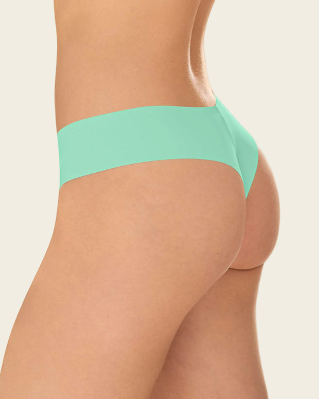 Panty brasilera invisible ultraplano sin elásticos y de pocas costuras