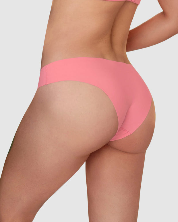 Panty tipo tanga ultraplano de aspecto invisible#color_297-rosado