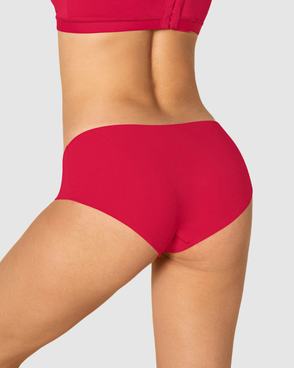 Panty hipster invisible ultraplano sin elásticos y de pocas costuras