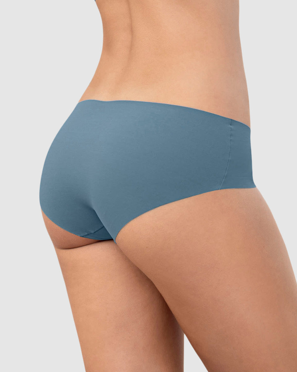 Panty hípster invisible ultraplano sin elásticos y de pocas costuras