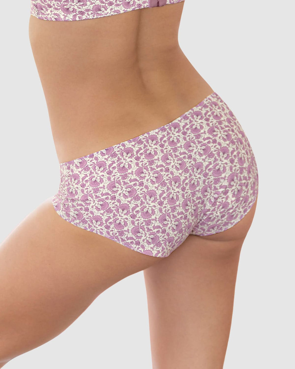 Panty hipster invisible ultraplano sin elásticos y de pocas costuras