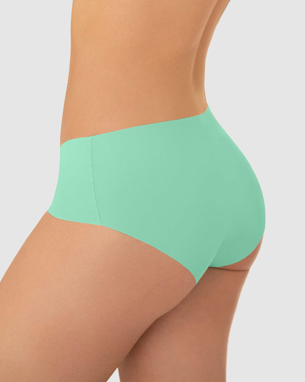 Panty hípster invisible ultraplano sin elásticos y de pocas costuras