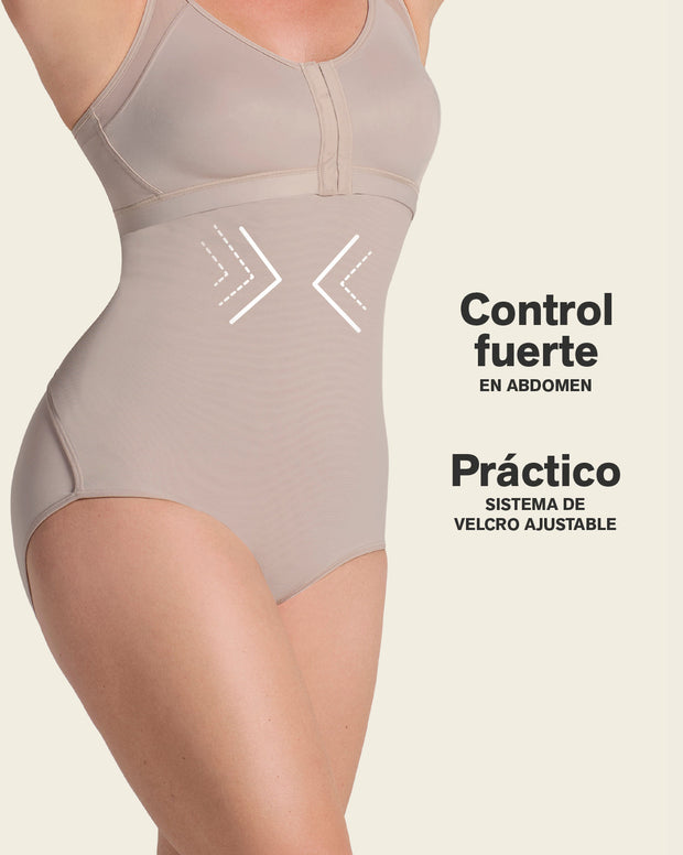 Panty faja postparto y postquirúrgico con mayor cubrimiento de abdomen
