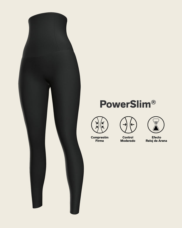 Legging de tiro alto de control en abdomen y piernas
