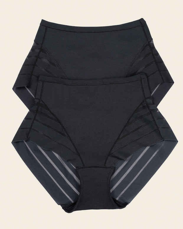 Paquete x 2 panty faja clásicos control moderado de abdomen