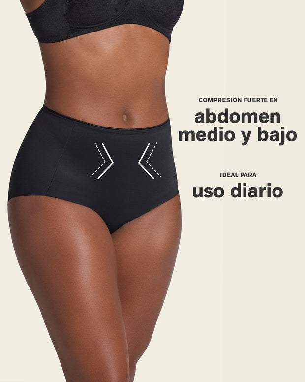 Panty clásico invisible con tela inteligente sin costuras ni elásticos