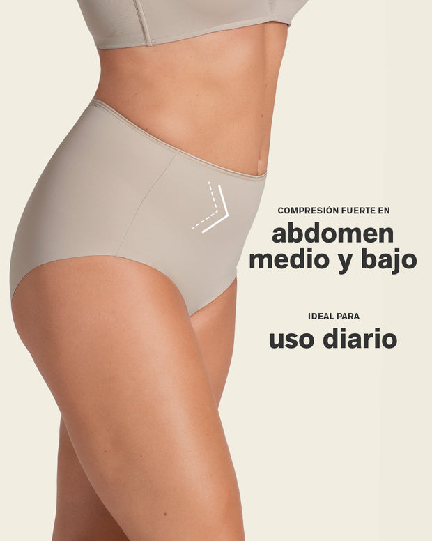 Panty clásico invisible con tela inteligente sin costuras ni elásticos