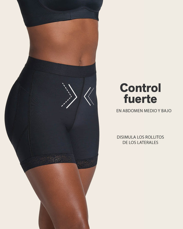 Panty faja tipo short levanta cola