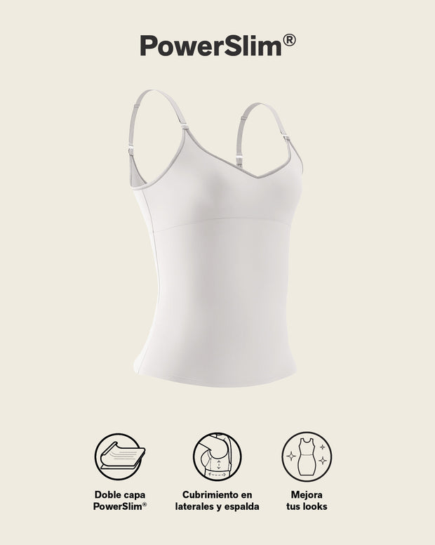 Camiseta de control de abdomen y espalda - una figura moldeada al instante