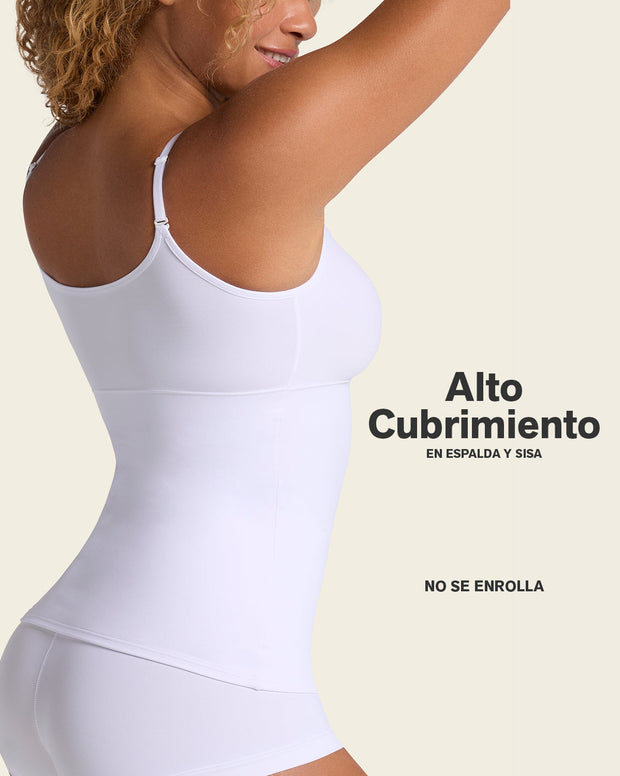 Camiseta de control de abdomen y espalda - una figura moldeada al instante