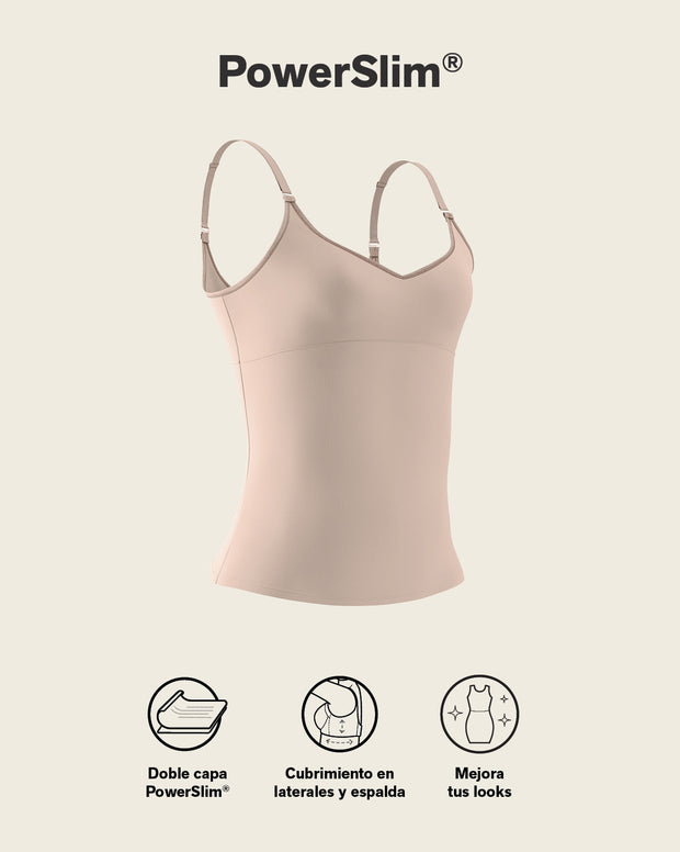 Camiseta de control de abdomen y espalda - una figura moldeada al instante