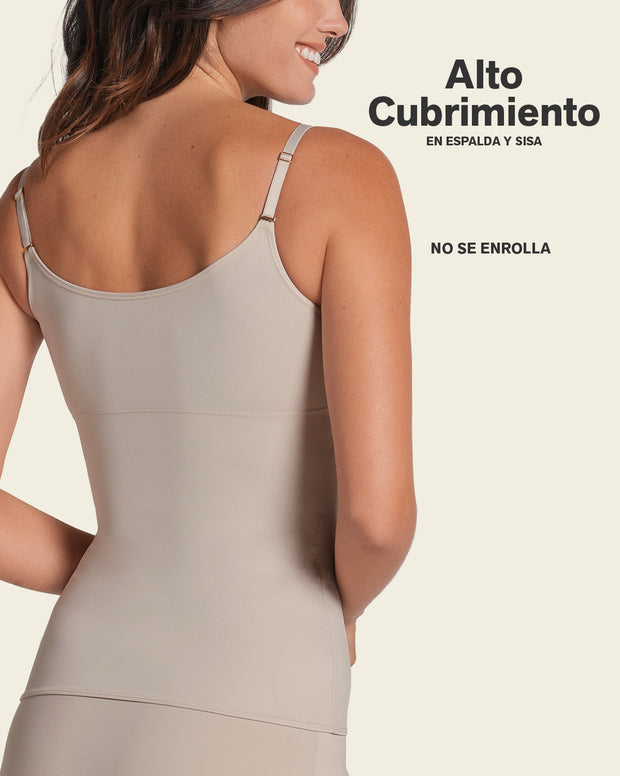Camiseta de control de abdomen y espalda - una figura moldeada al instante
