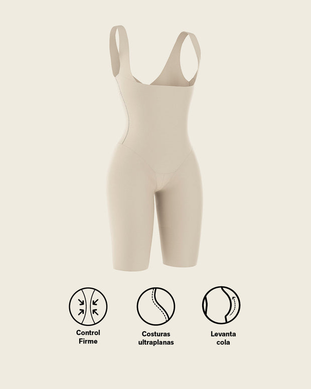 Body busto libre ultraliviano de control fuerte