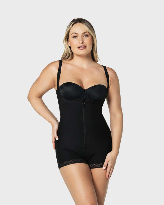 Faja estilo body de control fuerte levanta cola