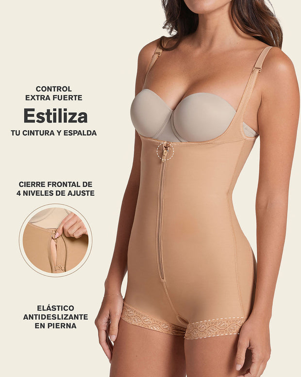 Faja estilo body de control fuerte levanta cola