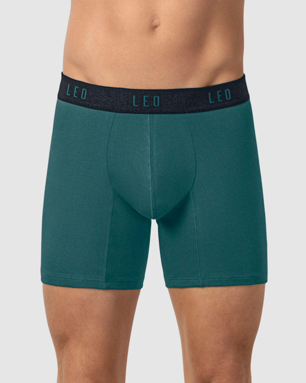 Bóxer medio en algodón comodidad total