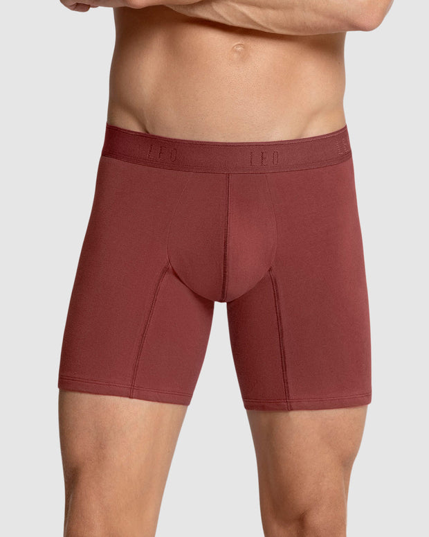 Bóxer medio en algodón comodidad total