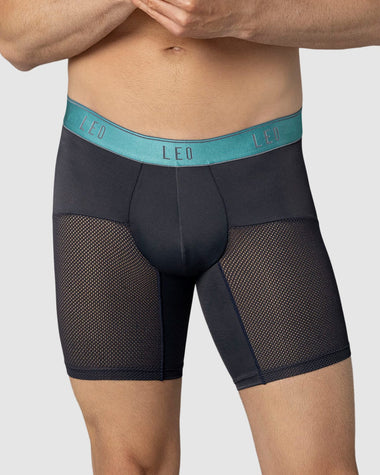 Bóxer medio de secado rápido con mallas transpirables en microfibra#color_779-gris