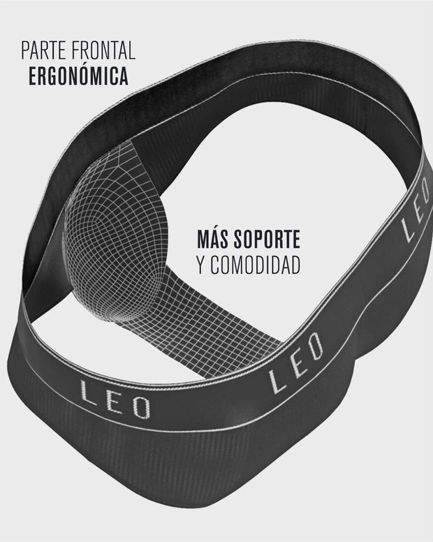 Bóxer brief de alta transpiración en microfibra ideal para uso diario