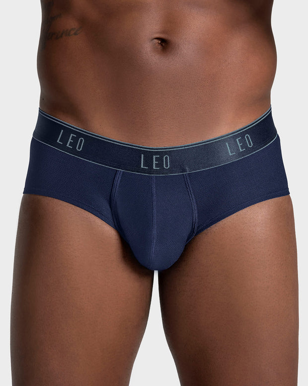 Paquete x5 bóxers brief de alta transpiración en microfibra ideal para uso diario