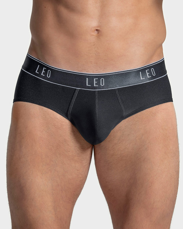 Paquete x3 bóxers brief de alta transpiración en microfibra ideal para uso diario