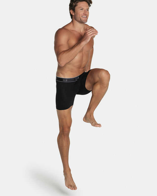 Paquete x3 bóxers medio diseño ergonómico ultrafresco y cómodo en microfibra