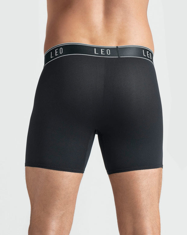 Paquete x5 bóxers medio diseño ergonómico ultrafresco y cómodo en microfibra