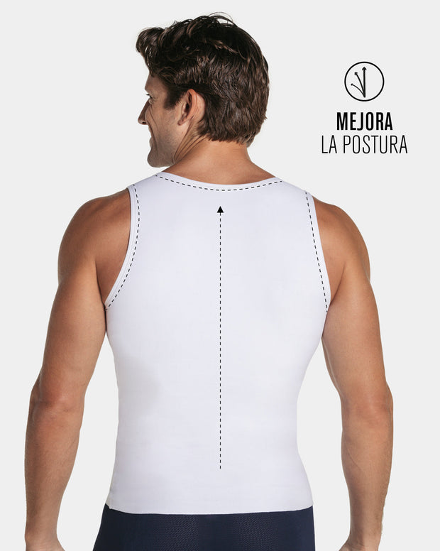 Camiseta manga sisa de compresión fuerte ideal para uso diario en algodón elástico