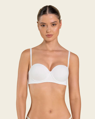 Brasier strapless con realce incorporado#color_000-blanco