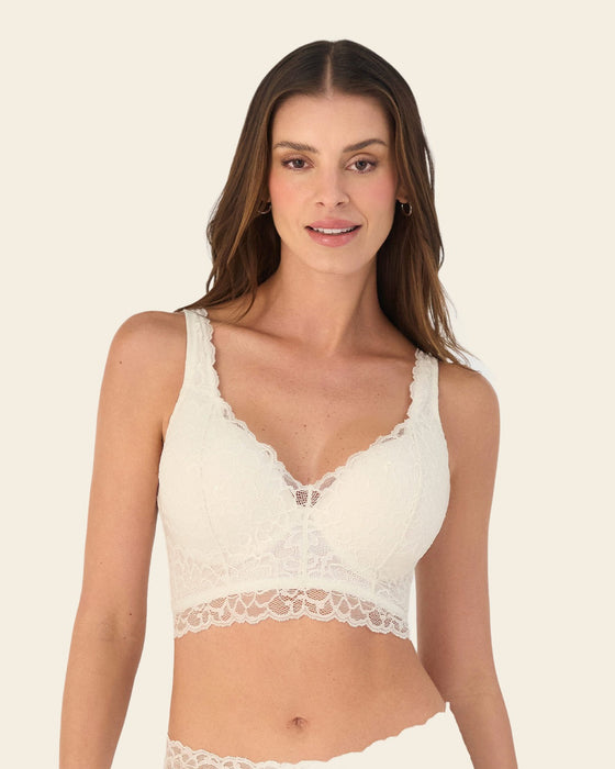 Brasier en encaje ideal para busto pesado sexy support#color_253-marfil