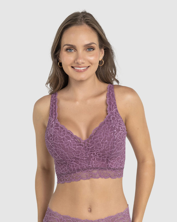 Brasier en encaje ideal para busto pesado Sexy Support